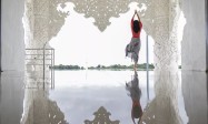 清莱惊现一座全新“白庙”，内有世界最大观音像，足有26层楼高！